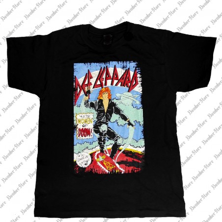 Def Leppard  - And the Woman of Doom! (Camiseta) - Bomber Store: la tienda del ROCK en Medellin y Colombia!