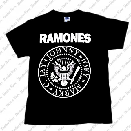 Ramones - Logo clasico (Camiseta) - Bomber Store: la tienda del ROCK en Medellin y Colombia!