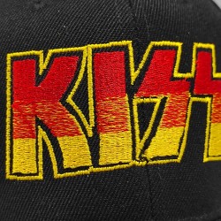 Kiss logo rojo/amarillo (Gorra) - Bomber Store la tienda rock y rockera en Colombia