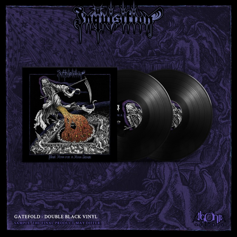 Inquisition - Black Mass for a Mass Grave (Vinilo) - Bomber Store la tienda del rock y Rockera en Colombia y Medellin.