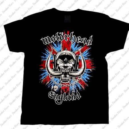 Motorhead - England Flag (Camiseta) - Bomber Store - la tienda del ROCK en Medellin y Colombia!