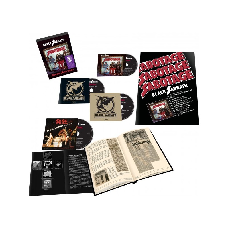 Black Sabbath – Sabotage (CD)(DIGIPAK)(DELUXE) - BOMBER STORE la tienda Rockera y del Rock!