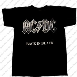 AC/DC - Back in Black (Camiseta) - Bomber Store la tienda Rock y Rockera desde Medellin