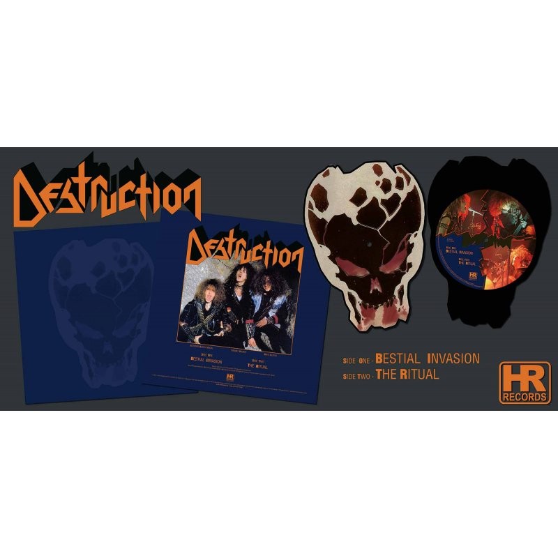 Destruction - Bestial Invasion/ The Ritual (Vinilo) - Bomber Store la tienda del rock y Rockera en Colombia y Medellin.