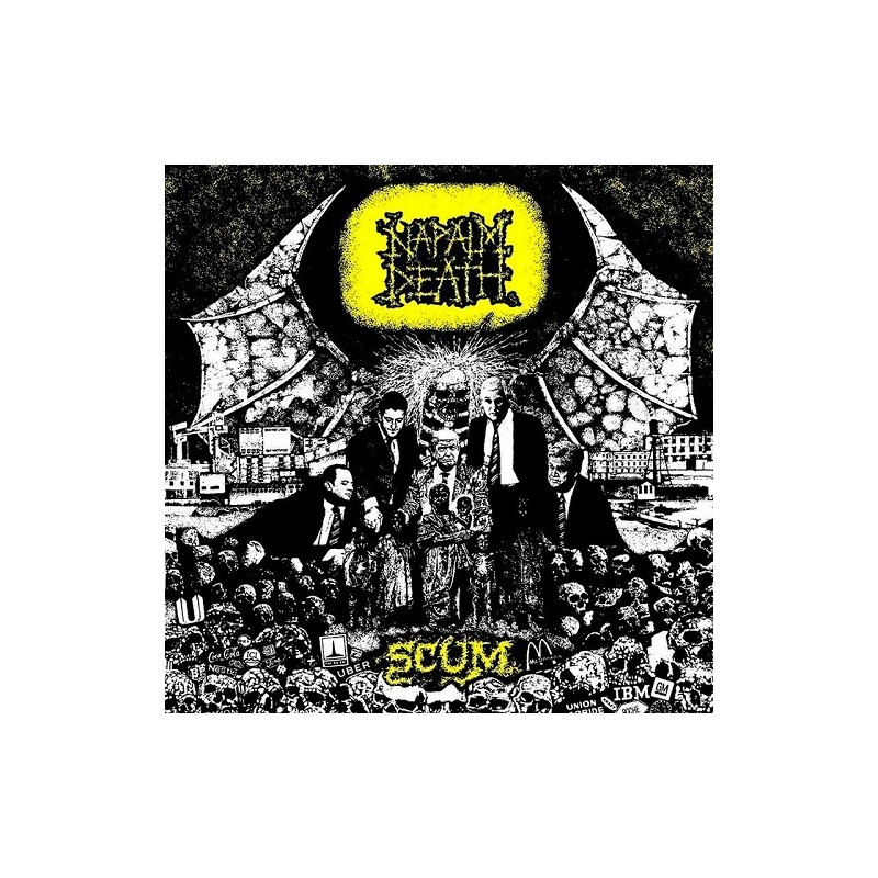 Napalm Death - Scum (Vinilo) - Bomber Store la tienda del Rock y Rockera en Colombia