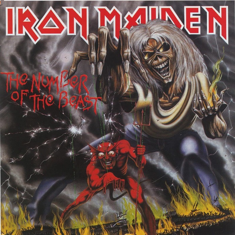 Iron Maiden – The Number of the Beast (Vinilo) - BOMBER STORE la tienda Rockera y del Rock!