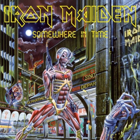 Iron Maiden – Somewhere in Time (Vinilo) - BOMBER STORE la tienda Rockera y del Rock!