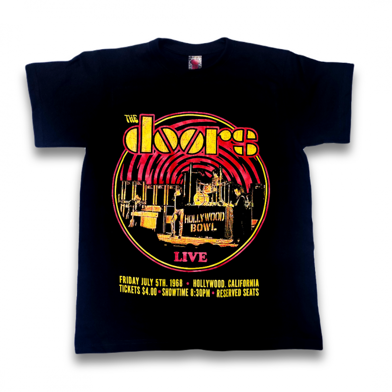 The Doors - Live (Camiseta) - Bomber Store: la tienda Rock y Rockera.