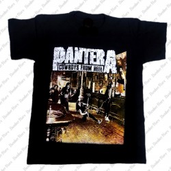 Pantera - Cowboys from Hell (Camiseta) - Bomber Store: la tienda Rock y Rockera.