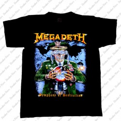 Megadeth - Symphony  (Camiseta) - Bomber Store: la tienda Rock y Rockera.