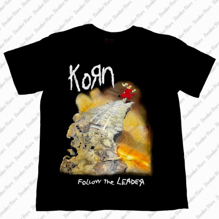 Korn - Follow the Leader (Camiseta) - Bomber Store: la tienda Rock y Rockera.