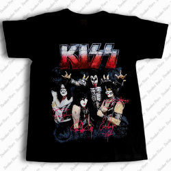 Kiss - Sign (Camiseta) - Bomber Store: la tienda Rock y Rockera.