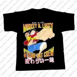 Luffy (Camiseta) - Bomber Store: la tienda Rock y Rockera.