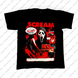 Scream (Camiseta) - Bomber Store: la tienda Rock y Rockera.