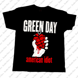 Green Day - American Idiot (Camiseta) - Bomber Store la tienda del ROCK en Medellin y Colombia!