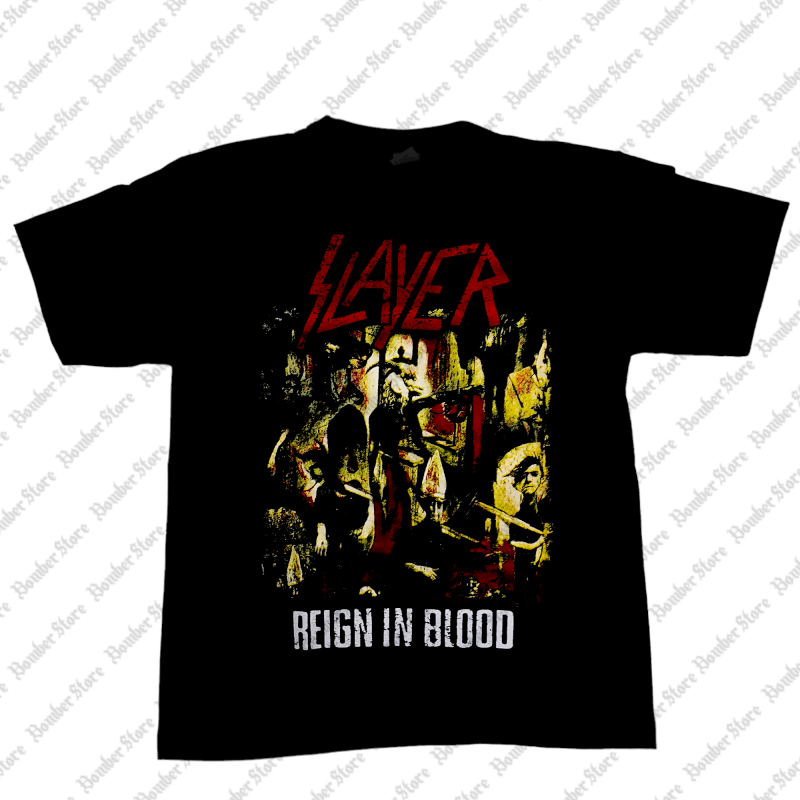 Slayer - Reign in Blood (Camiseta) - Bomber Store la tienda del ROCK en Medellin y Colombia!