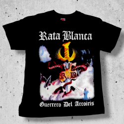 Rata Blanca - Guerrero del Arcoiris (Camiseta) - Bomber Store la tienda del ROCK en Medellin y Colombia!