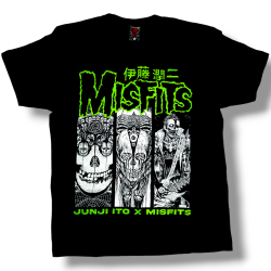 Misfits - Junji ito (Camiseta)- Bomber Store: la tienda Rock y Rockera.