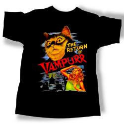 The return of the Vampurr (Camiseta) - Bomber Store: la tienda Rock y Rockera.
