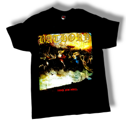 Bathory - Blood, Fire, Death (Camiseta)- Bomber Store: la tienda Rock y Rockera.