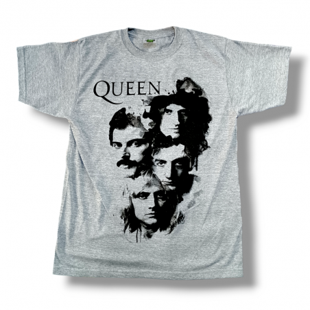 Queen - Banda Gris (Camiseta) - Bomber Store la tienda del ROCK en Medellin y Colombia!