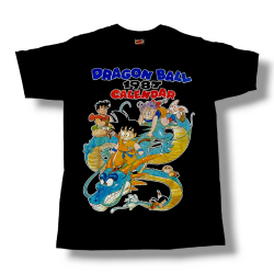 Dragon Ball Calendario 1987 (Camiseta) - Bomber Store: la tienda del ROCK en Medellin y Colombia!