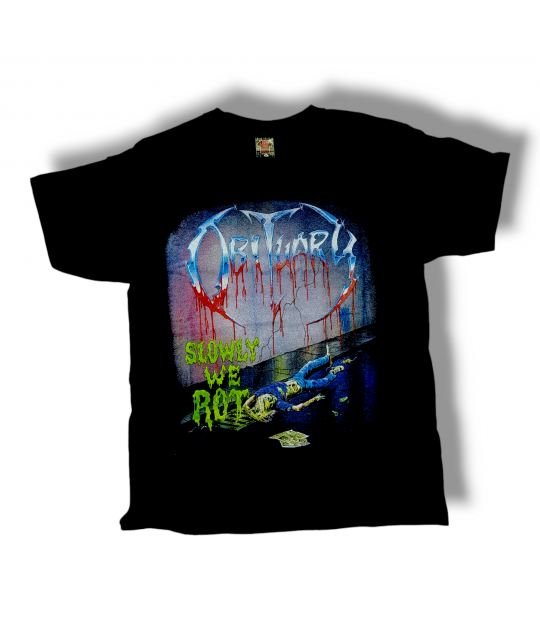 Obituary - Slowly We Rot (Camiseta) - Bomber Store la tienda del ROCK en Medellin y Colombia!