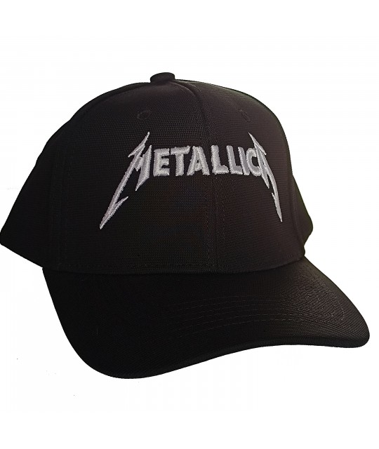 Metallica - Logo Blanco (Gorra) - Bomber Store la tienda rock y rockera en Colombia