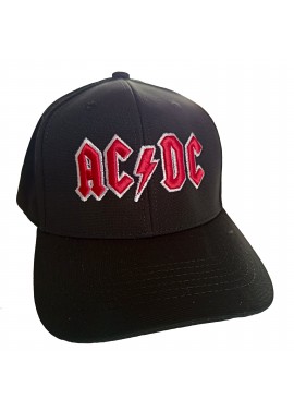 AC/DC - Logo Rojo (Gorra) - Bomber Store la tienda rock y rockera en Colombia