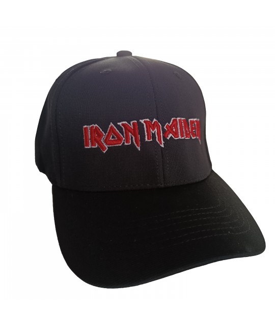 Iron Maiden - Logo Rojo (Gorra) - Bomber Store la tienda rock y rockera en Colombia