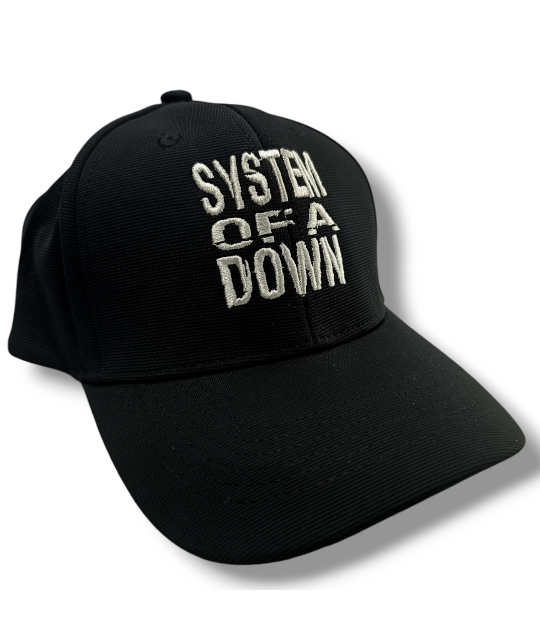 System of A Down - Logo Blanco (Gorra) - Bomber Store la tienda rock y rockera en Colombia