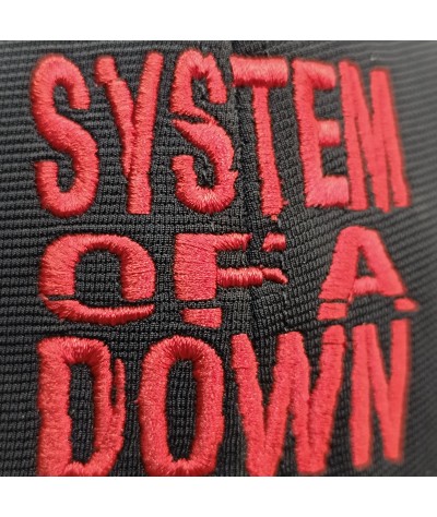 System of A Down - Logo Rojo (Gorra) - Bomber Store la tienda rock y rockera en Colombia