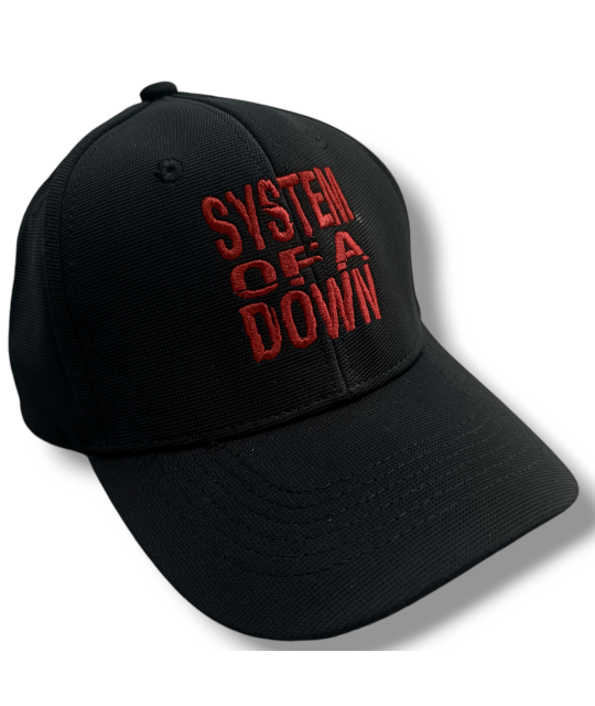 System of A Down - Logo Rojo (Gorra) - Bomber Store la tienda rock y rockera en Colombia