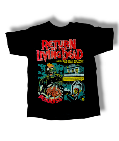 Return of the Living Dead  - Braaaains (Camiseta) - Bomber Store la tienda del ROCK en Medellin y Colombia!