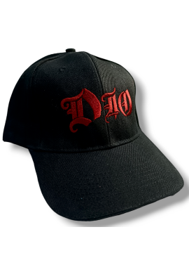 DIO - logo rojo (Gorra) - Bomber Store la tienda rock y rockera en Colombia