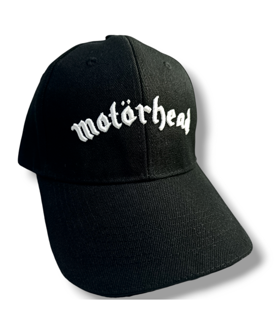 Motorhead - Logo Blanco (Gorra) - Bomber store: Bomber Store: la tienda Rock y Rockera