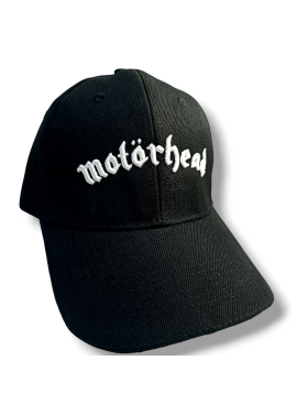 Motorhead - Logo Blanco (Gorra) - Bomber store: Bomber Store: la tienda Rock y Rockera