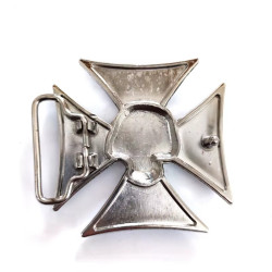 Chapa/Hebilla Cruz de Hierro con Craneo - Bomber Store: la Tienda del ROCK en Medellin y Colombia!