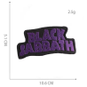 Black Sabbath - Logo (Parche) - Bomber Store - la tienda del ROCK en Medellin y Colombia!