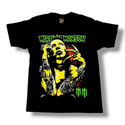 Marylin Manson - MM (Camiseta) - Bomber Store la tienda del ROCK en Medellin y Colombia! Camisetas - Parches - Vinilos