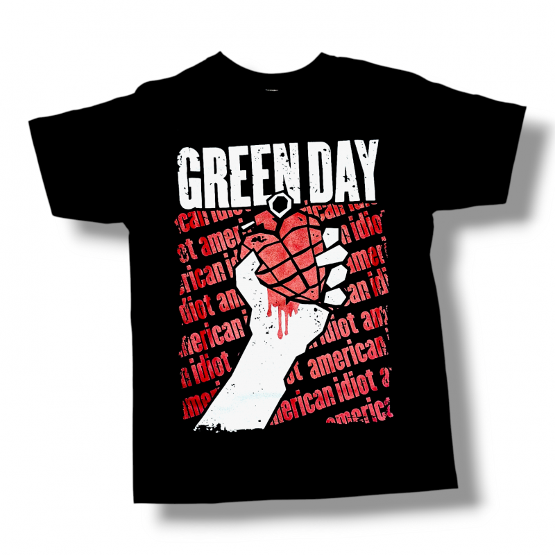 Green Day  - American Wake me up(Camiseta) - Bomber Store la tienda del ROCK en Medellin y Colombia! Camisetas - Parches - Vinil