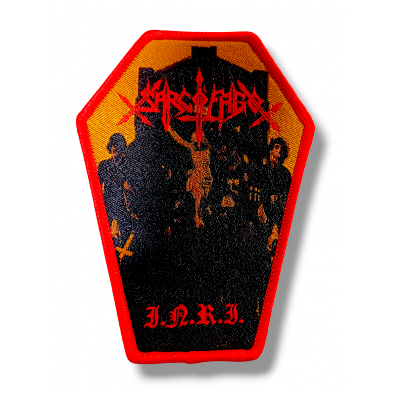 Sarcofago - INRI (Parche) - Bomber Store - la tienda del ROCK en Medellin y Colombia!