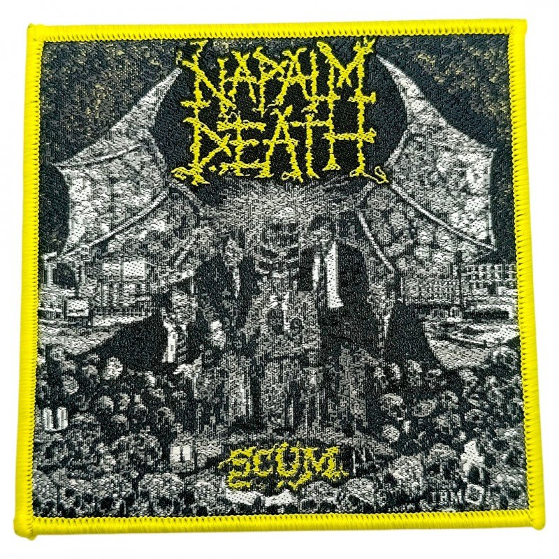 Napalm Death - Scum (Parche) - Bomber Store - la tienda del ROCK en Medellin y Colombia!