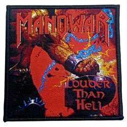 Manowar - Louder than Hell (Parche) - Bomber Store - la tienda del ROCK en Medellin y Colombia!