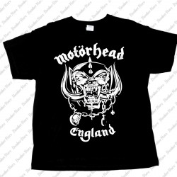Motorhead - England (Camiseta) - Bomber Store: la tienda Rock y Rockera.